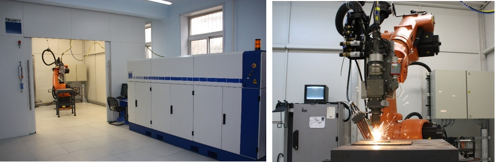 4kW Nd:YAG激光器及其KUKA机器人焊接系统