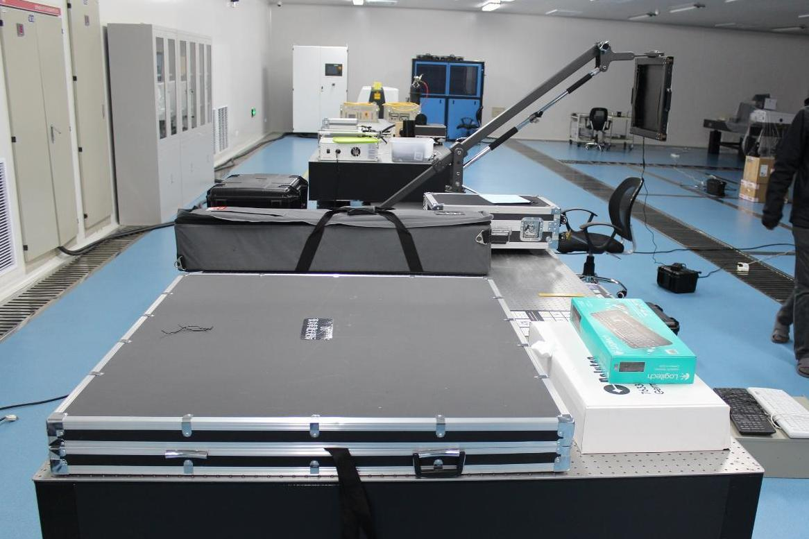 多谱段激光光斑空间分布外场测试系统