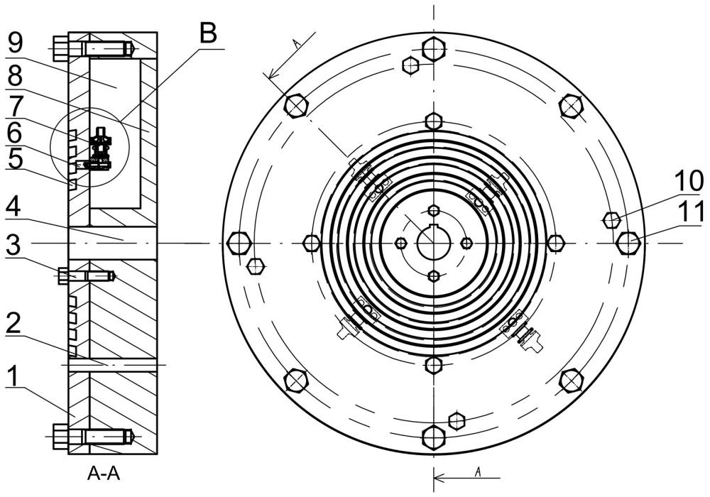 一种砂轮动平衡装置