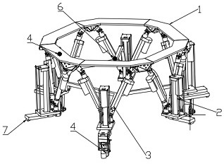 一种轮足混合行走机器人结构及控制系统