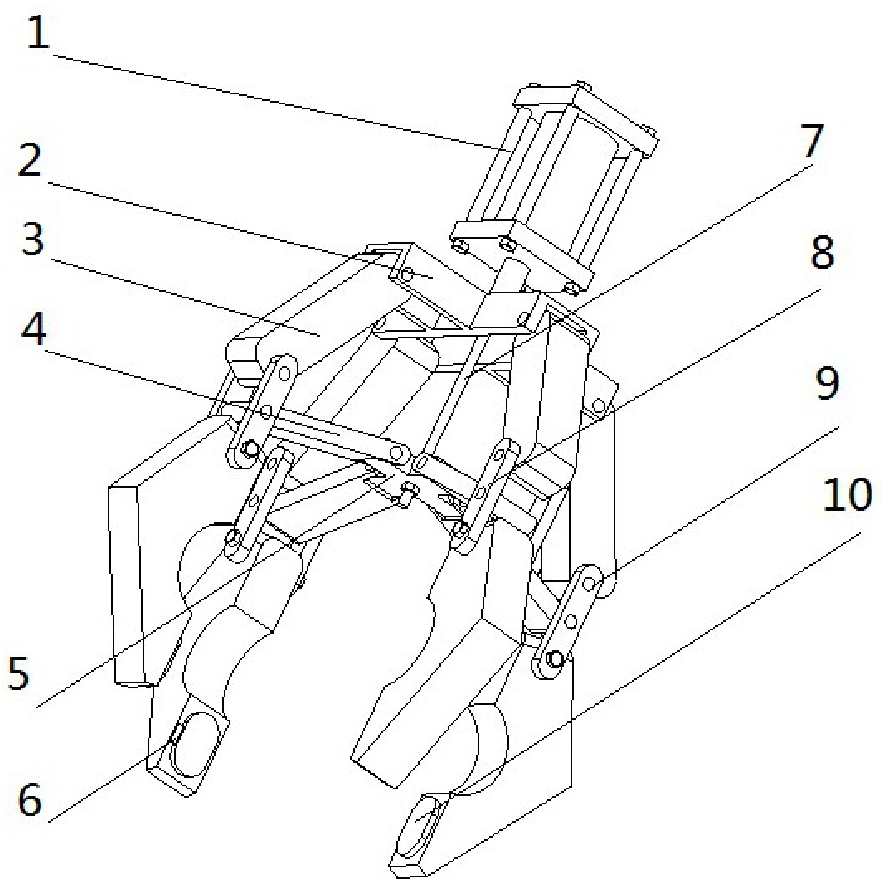 一种轻便机械抓取装置