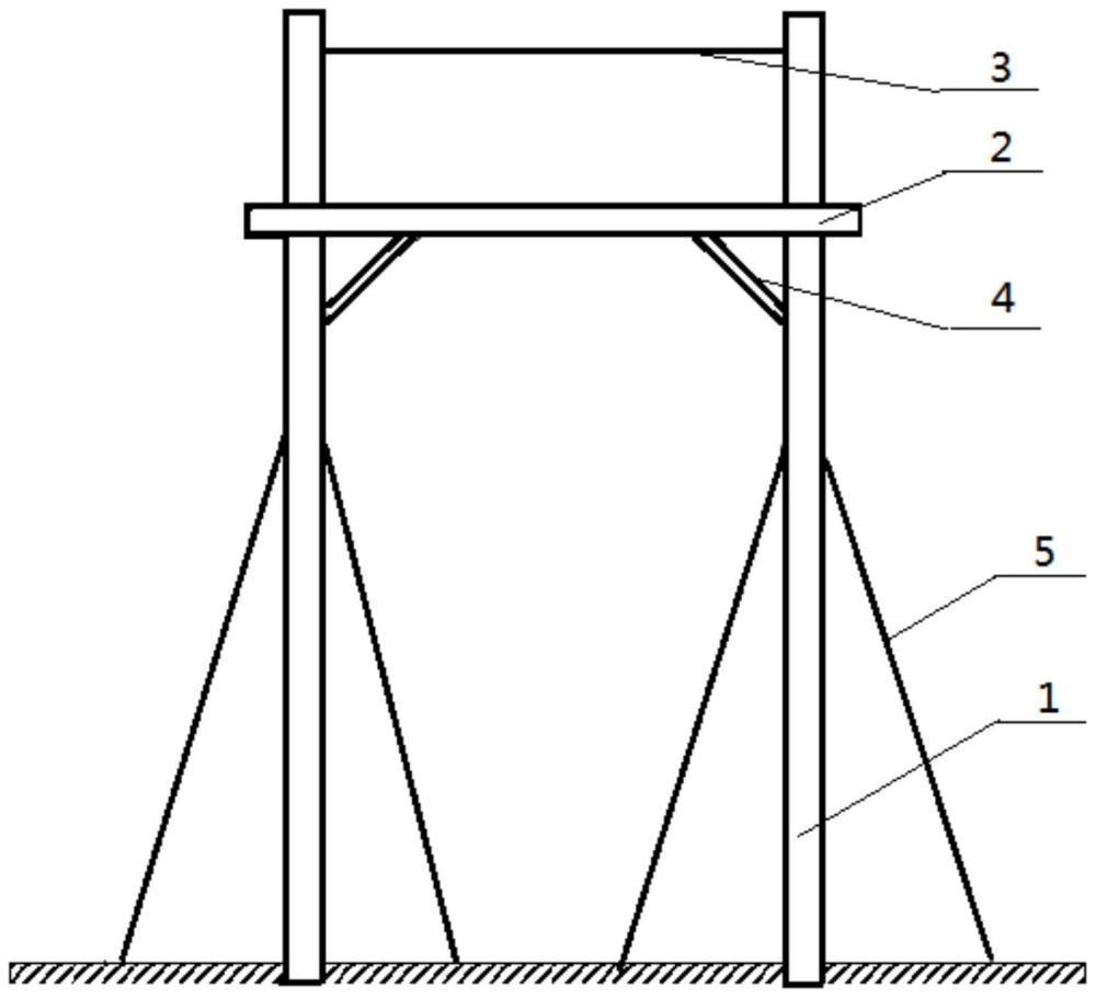 一种双柱式禽类永久招引巢体及其安装方法