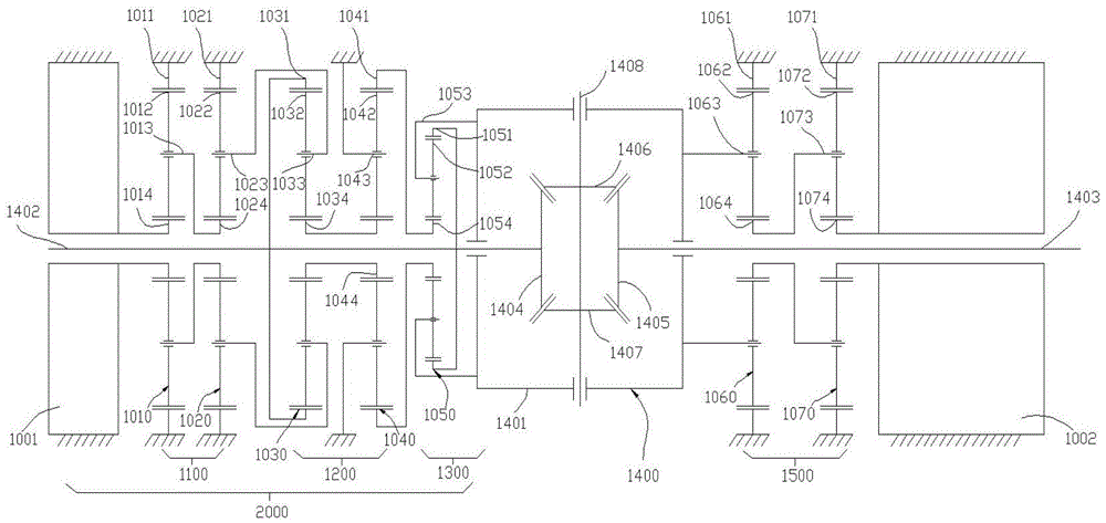一种带有转矩定向分配功能的电动差速器