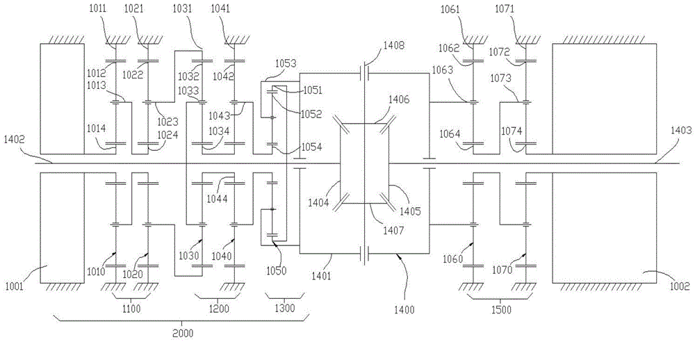 一种带有转矩定向分配功能的电动差速器