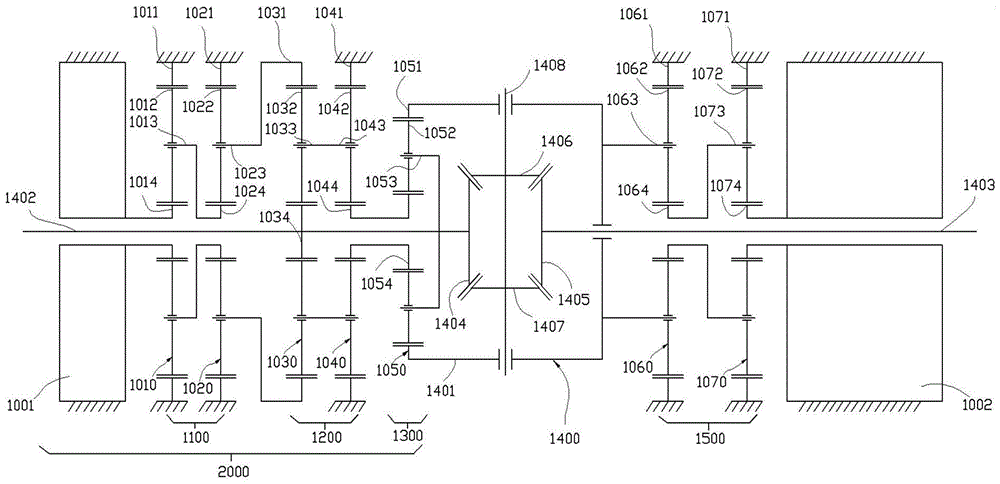 一种带有转矩定向分配功能的电动差速器