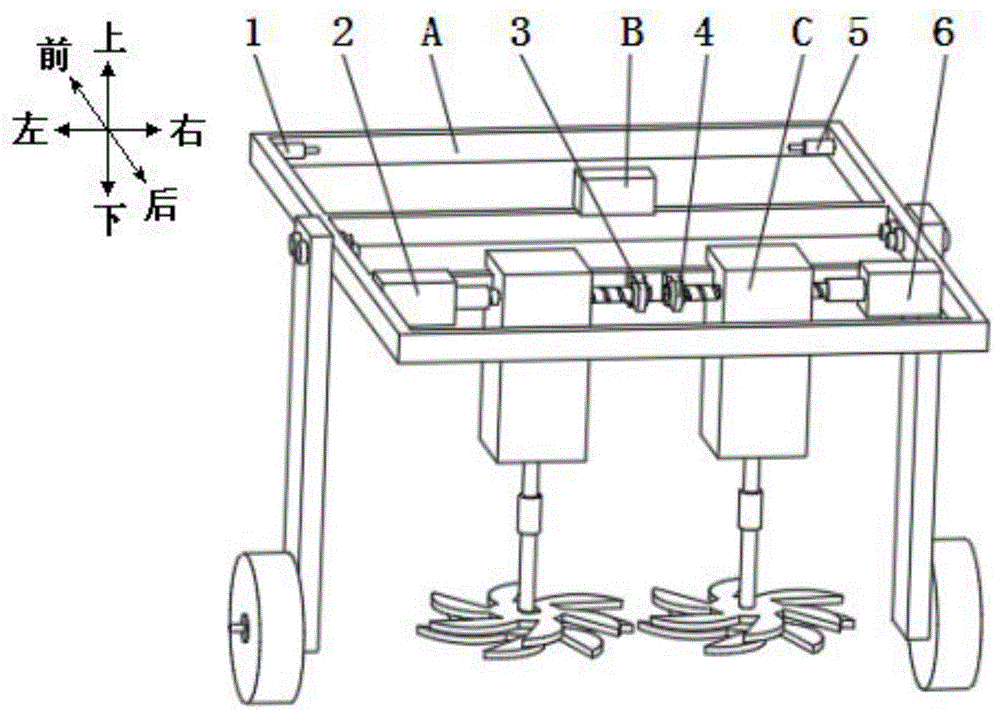 一种玉米株间除草装置