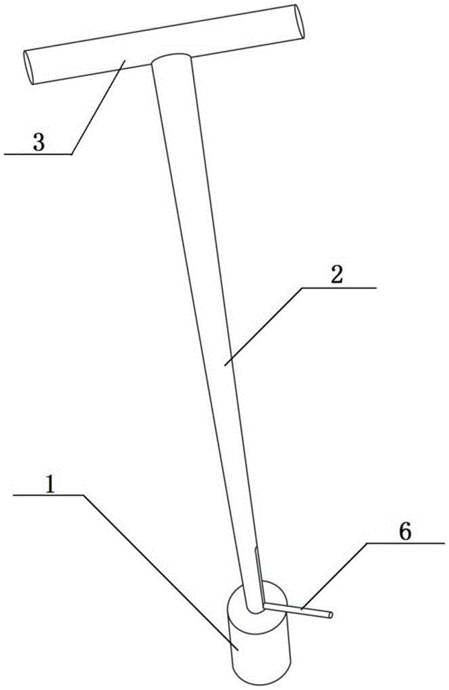 一种树苗栽植坑挖坑器
