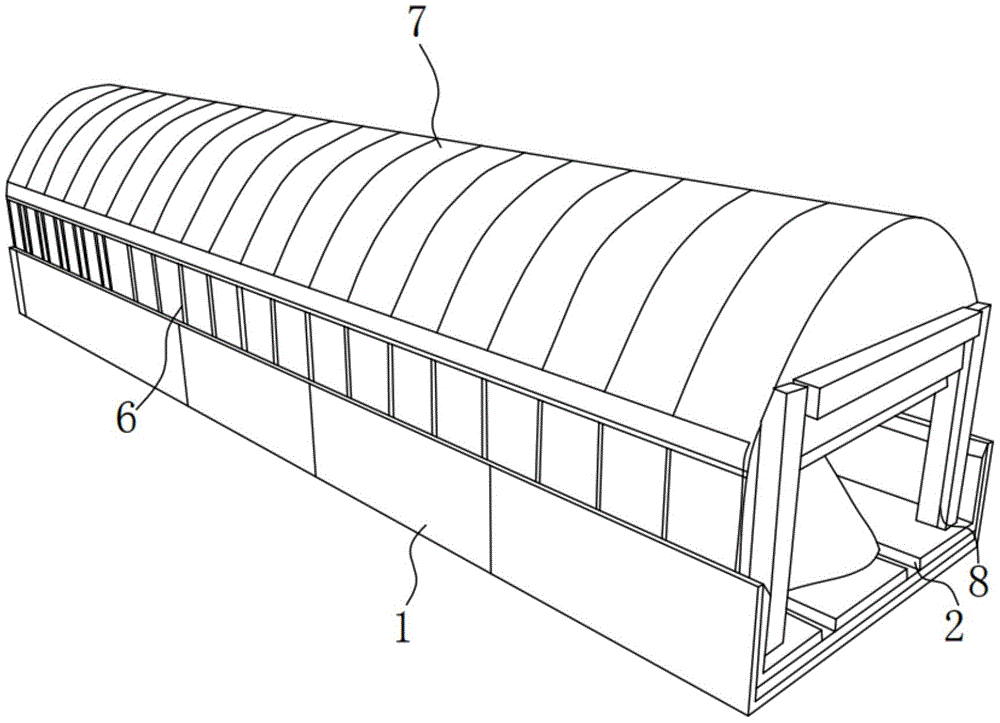 一种模块化有机废弃物环保生物处理装置