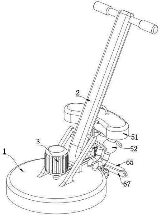 一种装饰石材用柔性抛光设备