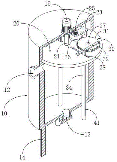 一种肥料生产用发酵容器