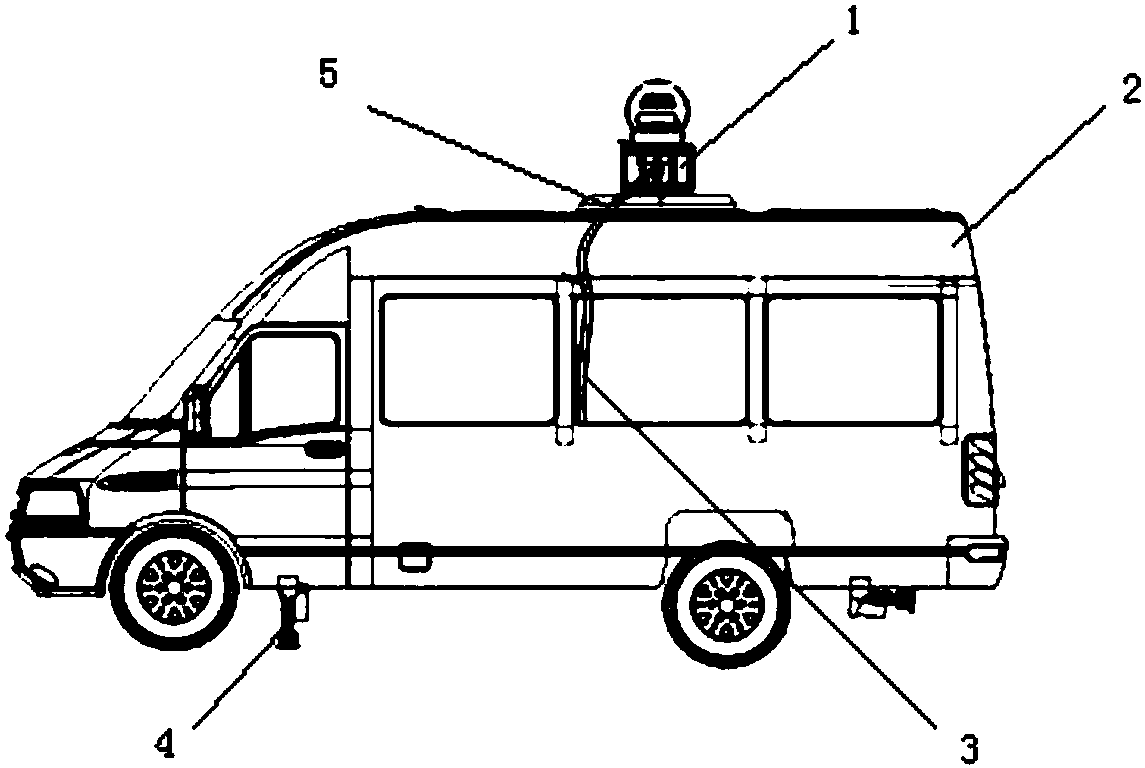 高压输电线巡线模拟装置