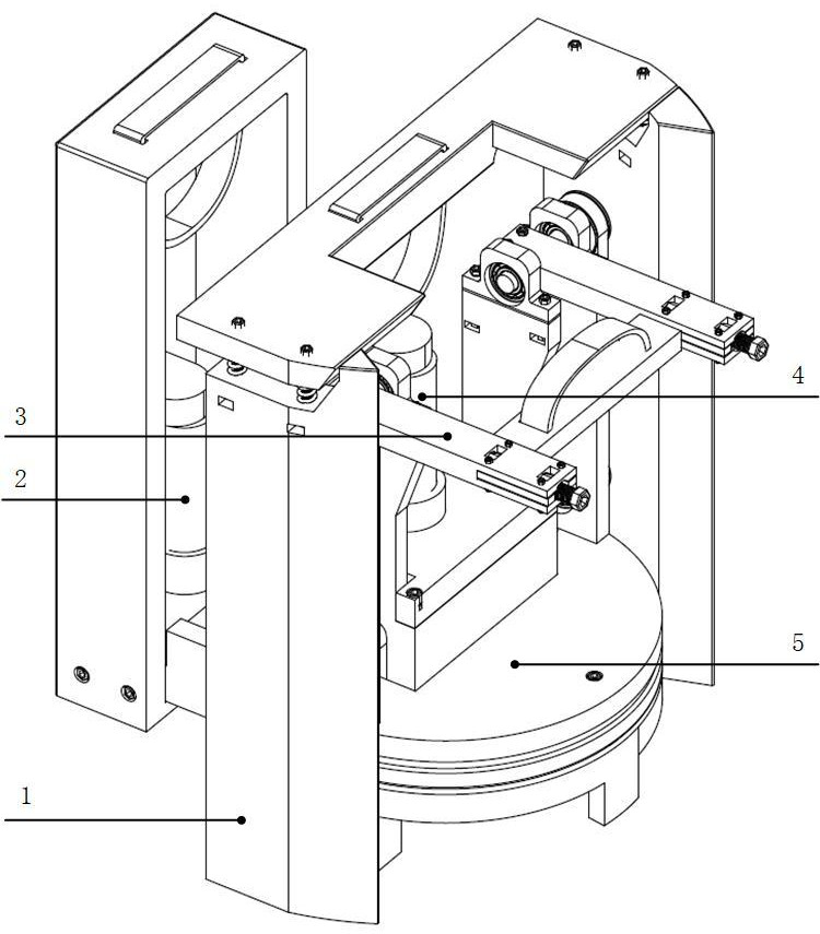一种末端可调节的仿生腕关节康复训练装置