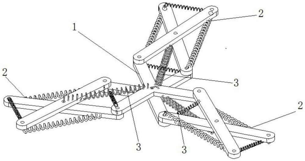 一种基于张拉结构的负泊松比超材料胞元结构