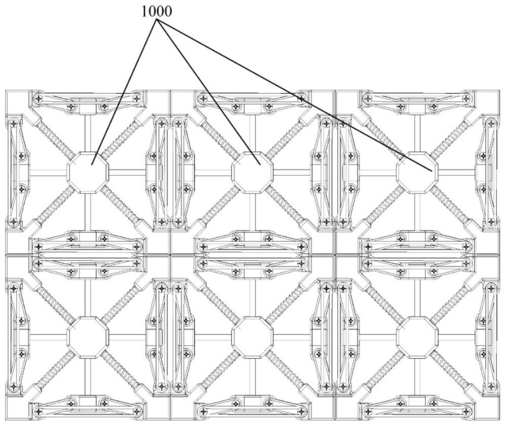 一种具有张拉特性的多稳态机械超材料结构