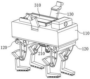 一种四足两臂机器人
