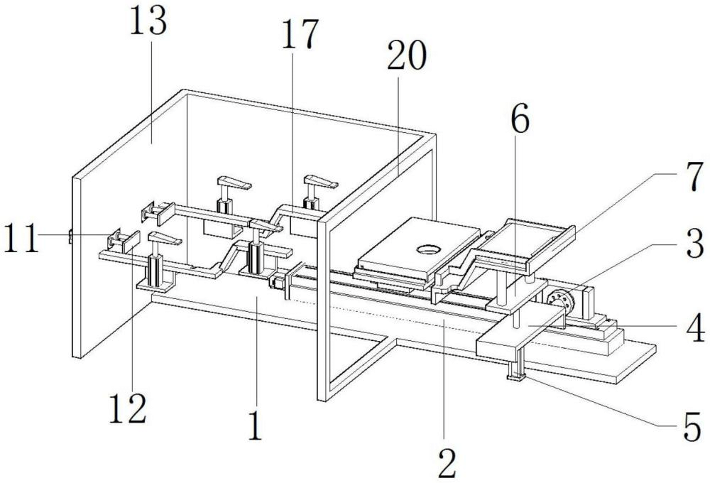 一种汽车后地板焊装夹持装置