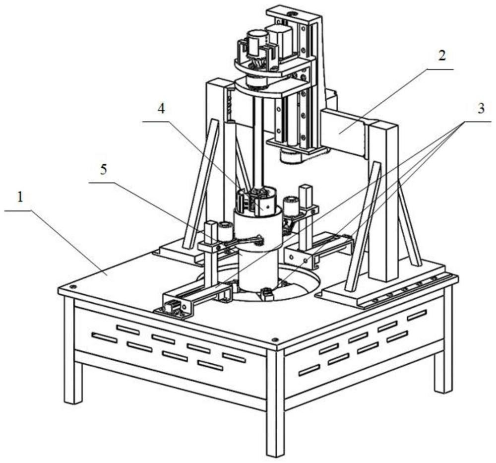 一种立式的管道内壁抛光装置及抛光方法