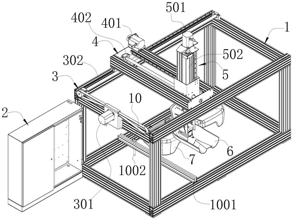 一种汽车座椅检测机器人