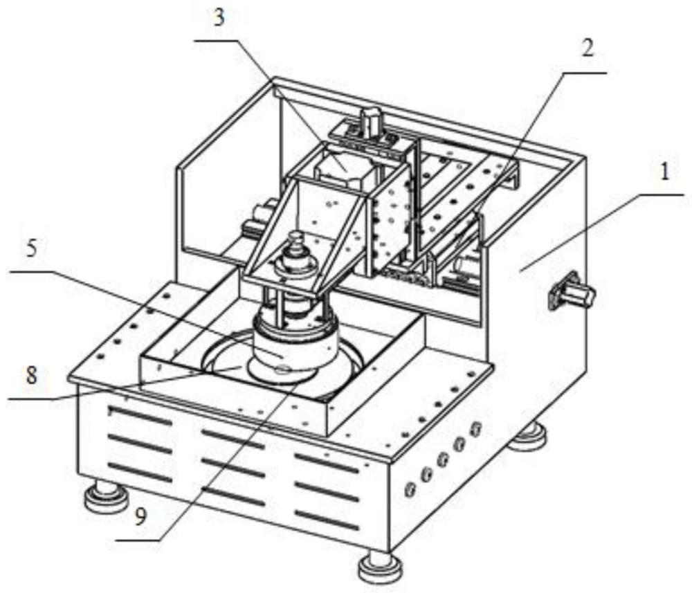一种小磨头式磁流变抛光装置及抛光方法