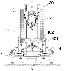 一种光学曲面加工用二维超声振动抛光装置