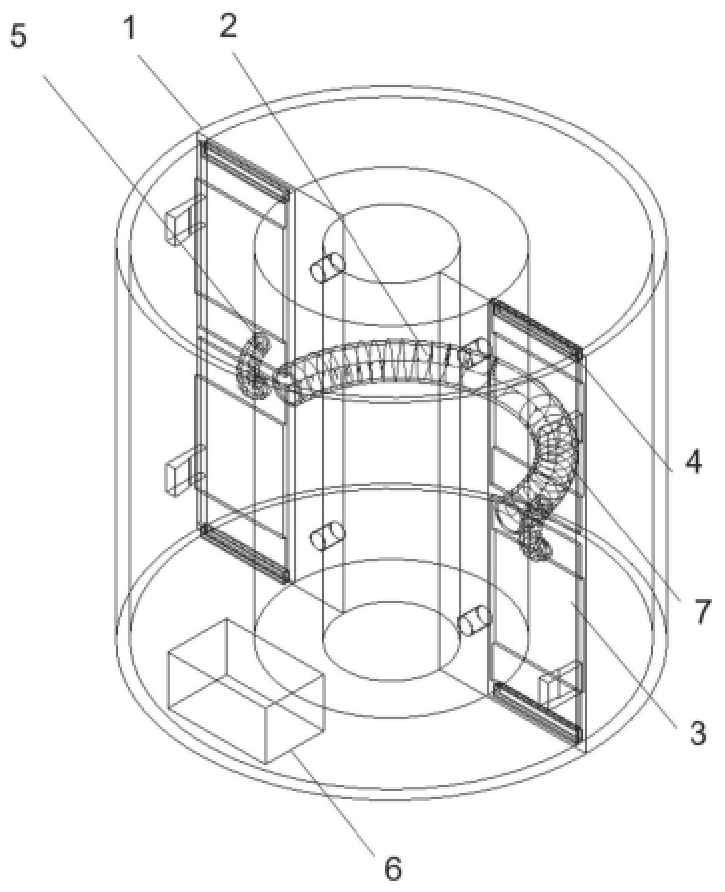 一种基于压电俘能原理的鸟类野生动物定位装置
