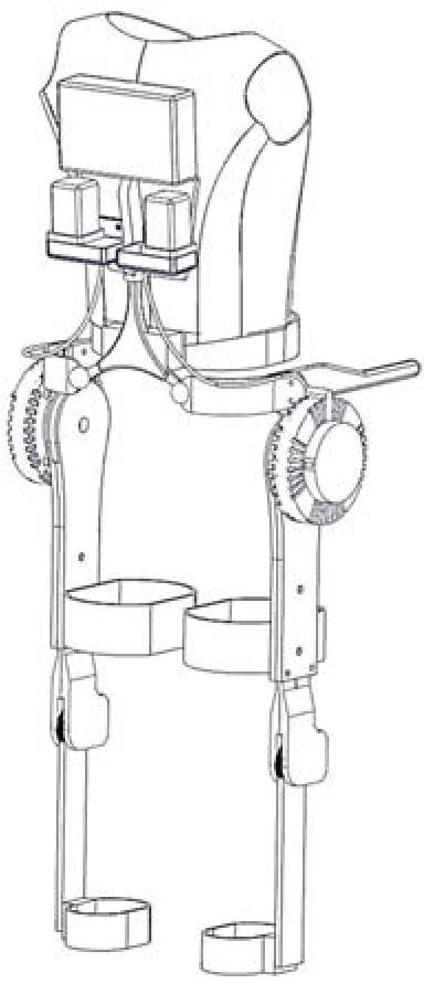 一种新型下肢康复外骨骼机器人以及控制方法