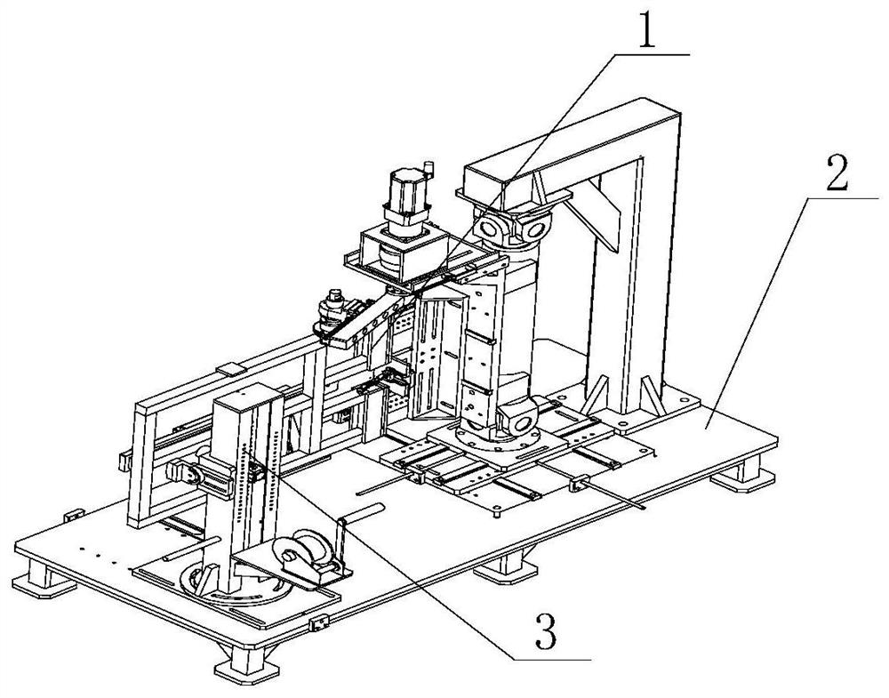 一种铰链及限位器性能试验台