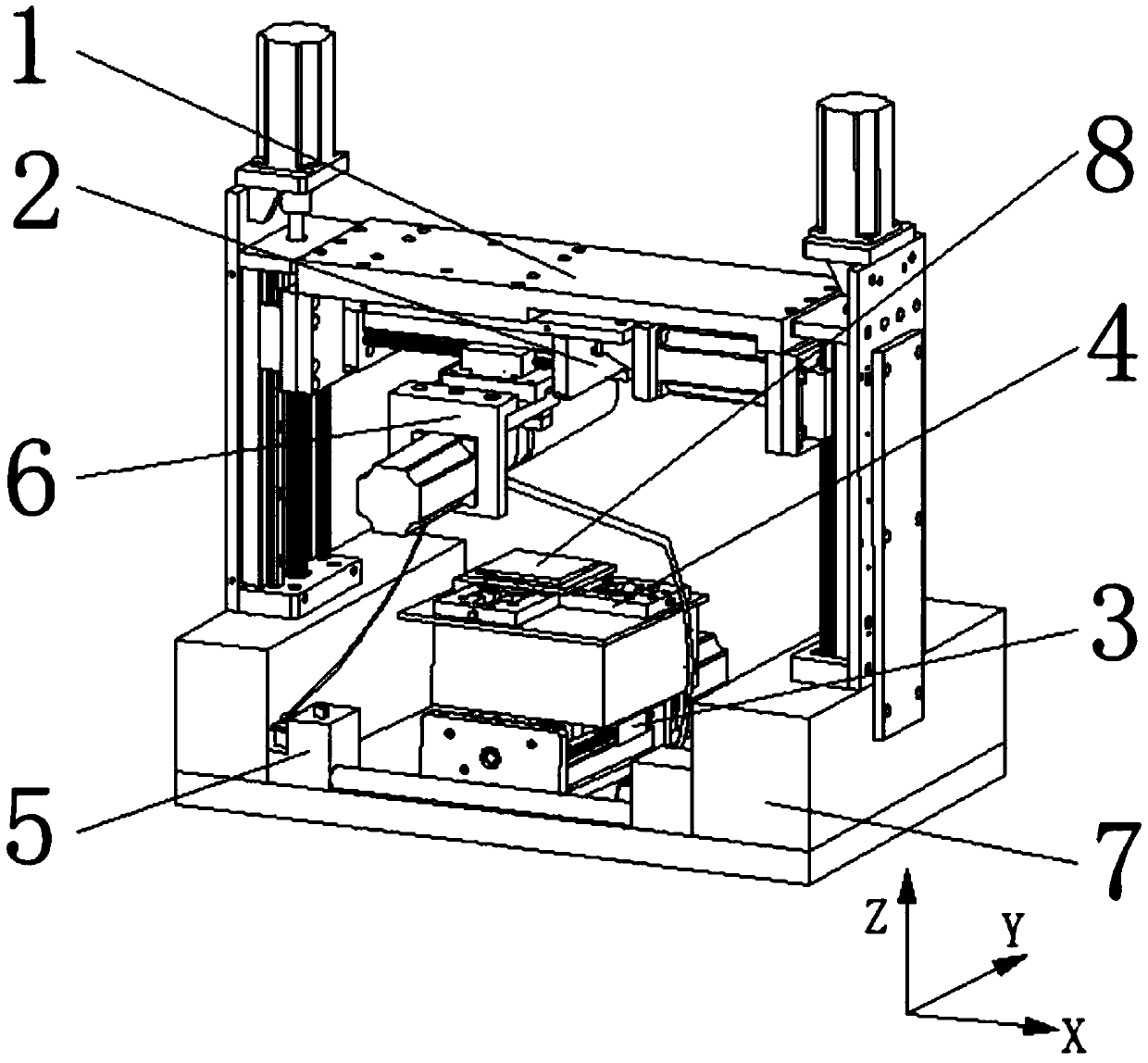 一种振动辅助辊式磁流变抛光装置