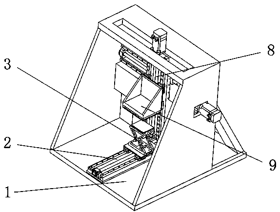 一种基于非谐振辅助的纳米压印装置