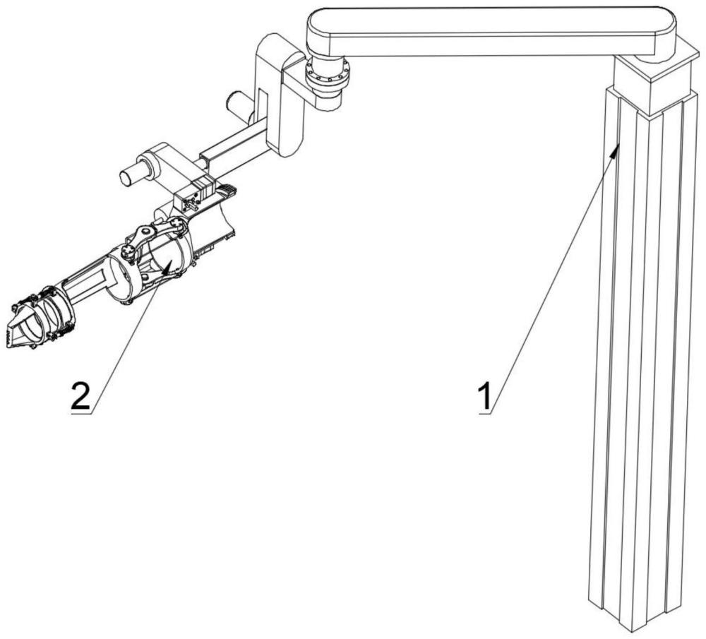 一种六自由度可穿戴柔性绳驱外骨骼式上肢康复训练机器人