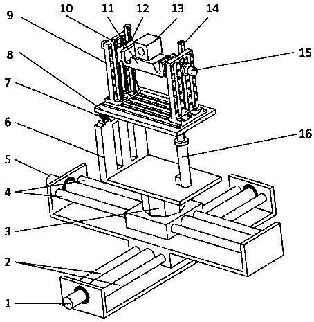 一种混联多自由度旋翼无人机地面模拟平台