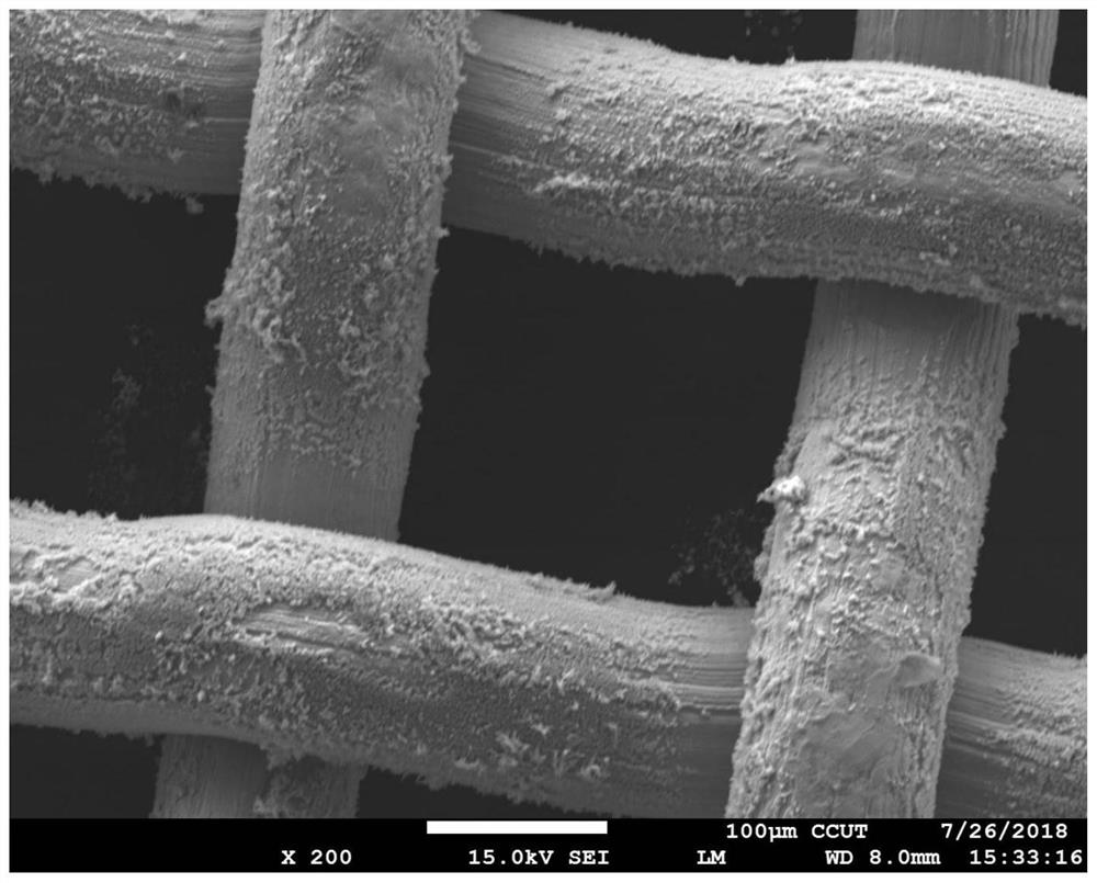 一种电化学法制备超疏水超亲油仿生石墨烯复合膜