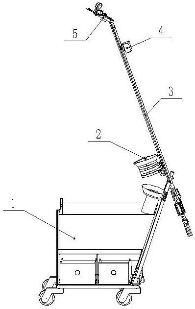 一种辅助摘果一体机