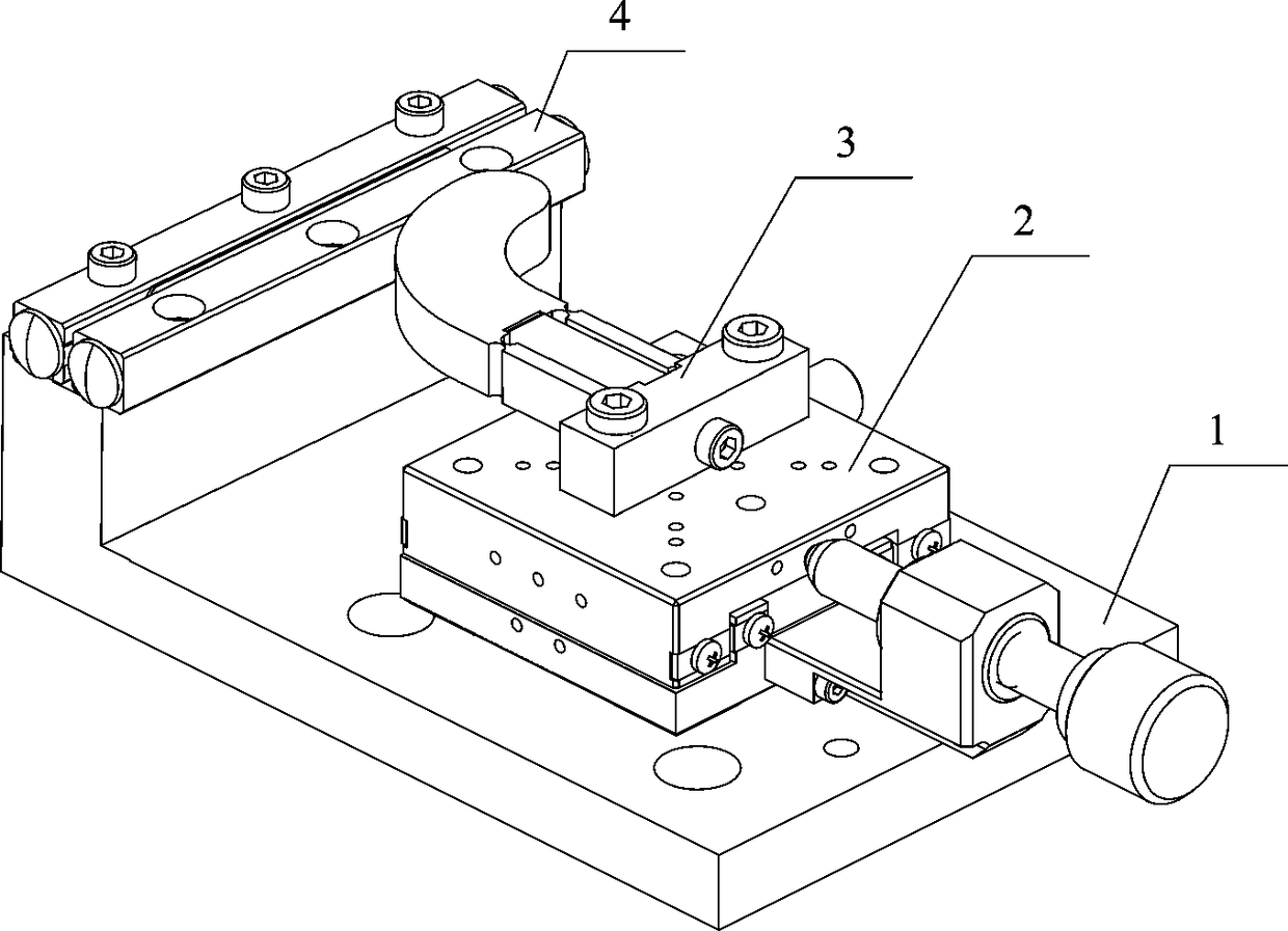 J型结构精密压电粘滑直线马达及其驱动方法