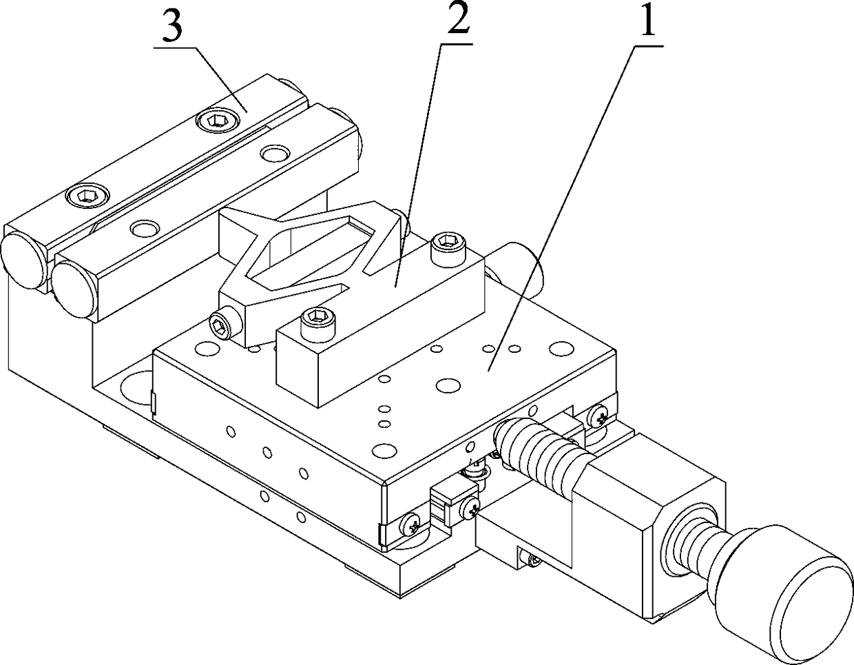 斜楔式菱形放大机构压电粘滑直线电机及其激励方法